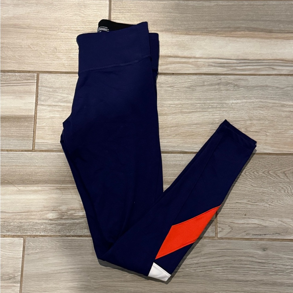 VICTORIA SECRET Navy and RED Leggings